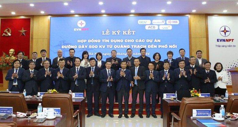 EVNNPT k&yacute; hợp đồng t&iacute;n dụng hơn 15.600 tỷ đồng triển khai c&aacute;c dự &aacute;n đường d&acirc;y 500kV mạch 3- Ảnh 1.