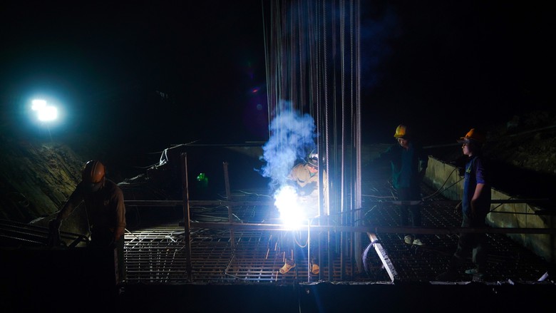 Tổ chức 167 mũi thi c&ocirc;ng đẩy tiến độ cao tốc Cần Thơ-C&agrave; Mau- Ảnh 1.