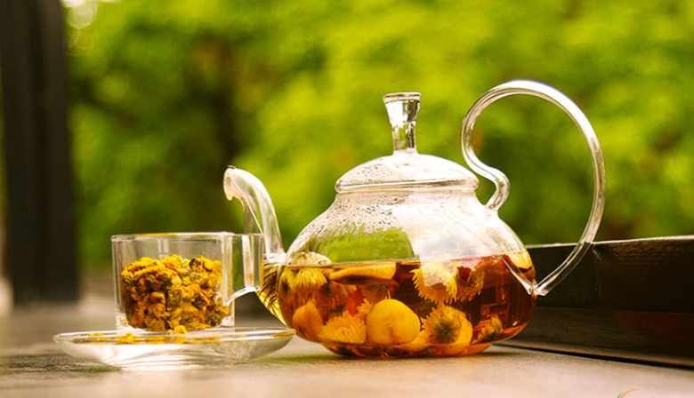 Loại hoa tưởng chỉ để ngắm, đem pha tr&agrave; vừa thơm m&aacute;t lại tốt cho tim- Ảnh 6.