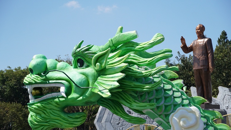 Linh vật rồng xanh độc đ&aacute;o chưa từng c&oacute; sẽ xuất hiện ở TP Pleiku- Ảnh 3.