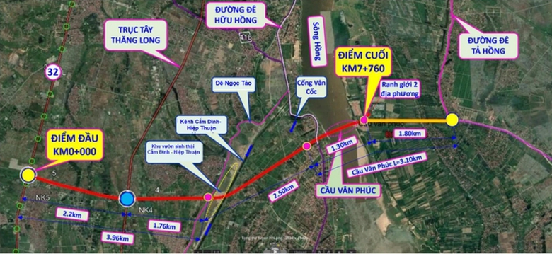 H&agrave; Nội: 5 dự &aacute;n giao th&ocirc;ng quan trọng dự kiến khởi c&ocirc;ng năm 2024- Ảnh 2.