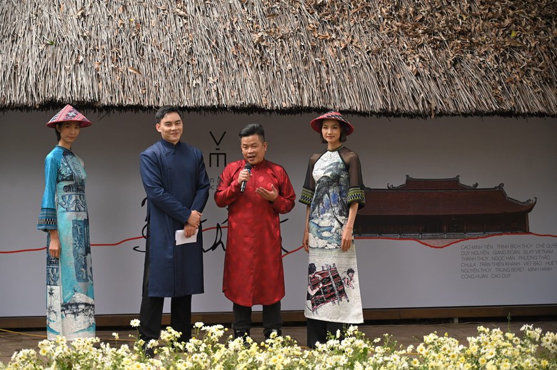 NTK Đặng Bảo &aacute;o d&agrave;i đỏ