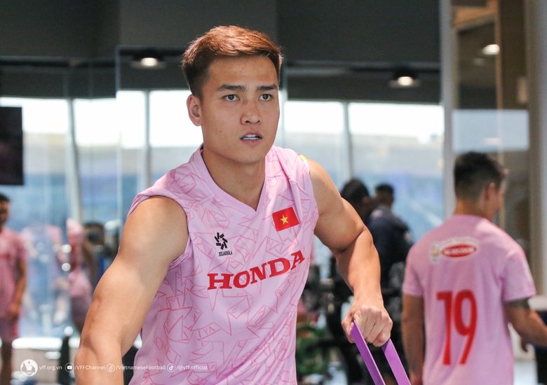 Đột nhập ph&ograve;ng tập của tuyển Việt Nam tại Asian Cup 2023- Ảnh 7.