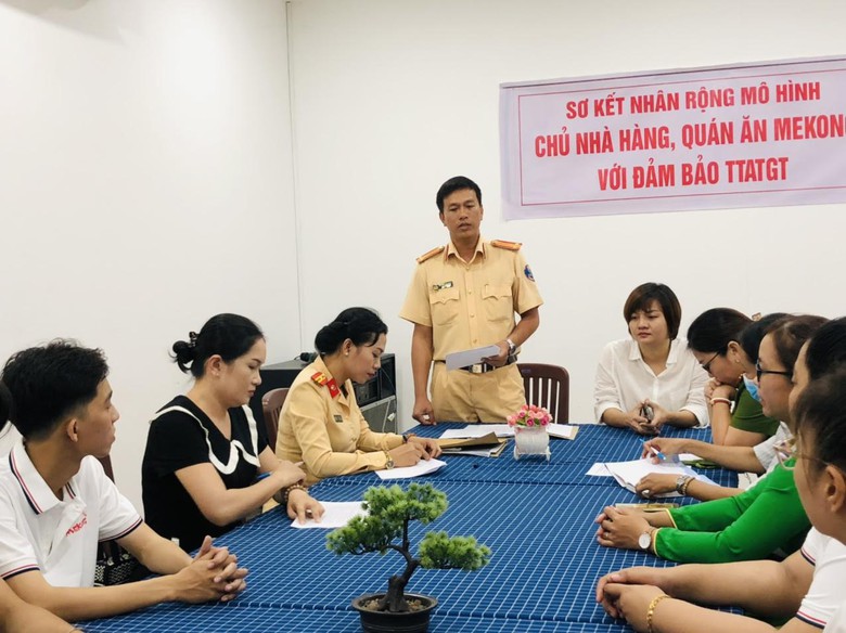 M&ocirc; h&igrave;nh chủ nh&agrave; h&agrave;ng, qu&aacute;n ăn đảm bảo ATGT được nh&acirc;n rộng ở Long An- Ảnh 2.