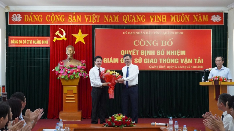 Quảng B&igrave;nh c&oacute; t&acirc;n Gi&aacute;m đốc Sở Giao th&ocirc;ng vận tải- Ảnh 1.