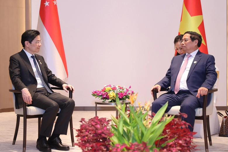 Hai Thủ tướng Việt Nam - Singapore lần đầu ti&ecirc;n họp thường ni&ecirc;n- Ảnh 2.