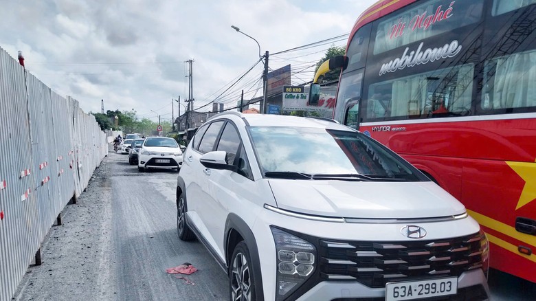 Đoạn sạt lở tr&ecirc;n QL80 tuyến tr&aacute;nh Long Xuy&ecirc;n đ&atilde; khắc phục đến đ&acirc;u?- Ảnh 4.