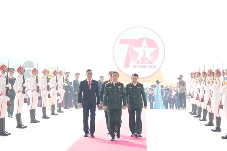 Tổng B&iacute; thư, Chủ tịch nước T&ocirc; L&acirc;m dự Lễ kỷ niệm trọng thể 70 năm Ng&agrave;y Giải ph&oacute;ng Thủ đ&ocirc;- Ảnh 7.