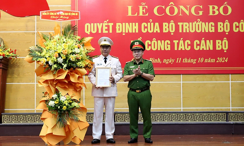 Quảng B&igrave;nh c&oacute; t&acirc;n gi&aacute;m đốc C&ocirc;ng an tỉnh- Ảnh 1.