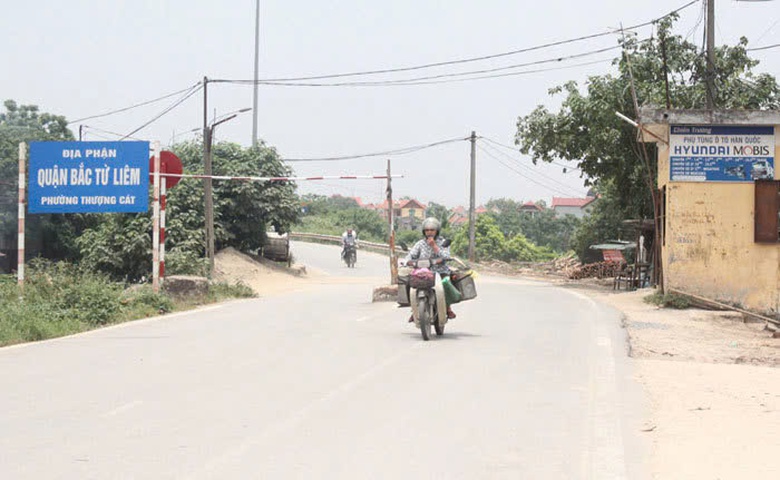 H&agrave; Nội sắp c&oacute; th&ecirc;m tuyến đường d&agrave;i 2,5km dọc đ&ecirc; hữu Hồng ở Sơn T&acirc;y- Ảnh 1.