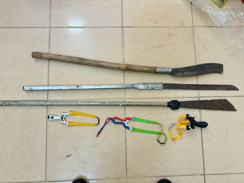 Khởi tố 22 thanh, thiếu ni&ecirc;n mang hung kh&iacute; chạy xe lạng l&aacute;ch, đ&aacute;nh v&otilde;ng tr&ecirc;n quốc lộ- Ảnh 2.