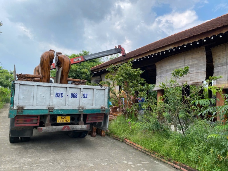 Đ&atilde; th&aacute;o dỡ khu sinh th&aacute;i x&acirc;y dựng tr&aacute;i ph&eacute;p ở Long An sau khi B&aacute;o Giao th&ocirc;ng phản &aacute;nh- Ảnh 1.