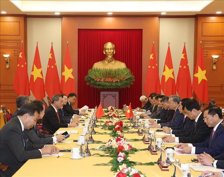 Tổng B&iacute; thư, Chủ tịch nước T&ocirc; L&acirc;m hội kiến Thủ tướng Quốc vụ viện Trung Quốc L&yacute; Cường- Ảnh 3.