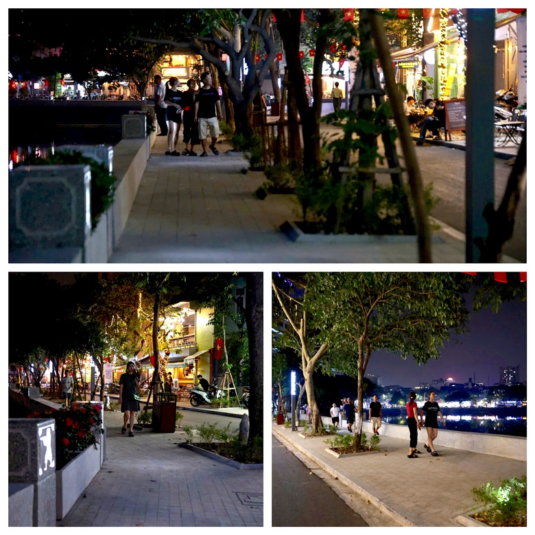 Phố đi bộ hồ Ngọc Khánh vắng vẻ ngày đầu mở cửa- Ảnh 4. Phố đi bộ hồ Ngọc Khánh vắng vẻ ngày đầu mở cửa- Ảnh 4.