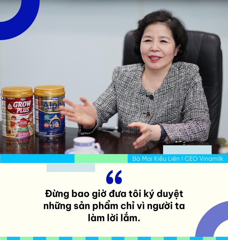 Những c&acirc;u n&oacute;i của b&agrave; Mai Kiều Li&ecirc;n l&agrave;m n&ecirc;n &ldquo;chất&rdquo; Vinamilk- Ảnh 4.