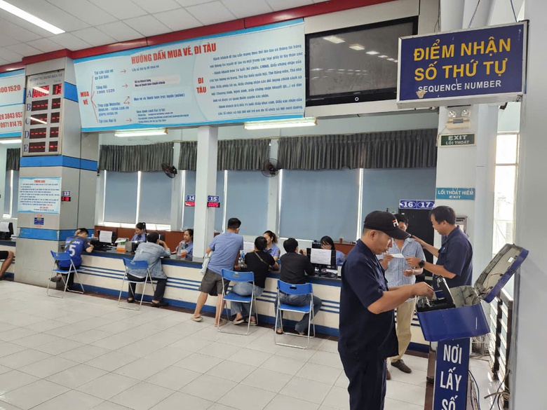 Hơn 62.000 v&eacute; t&agrave;u Tết 2025 đ&atilde; được thanh to&aacute;n- Ảnh 1.