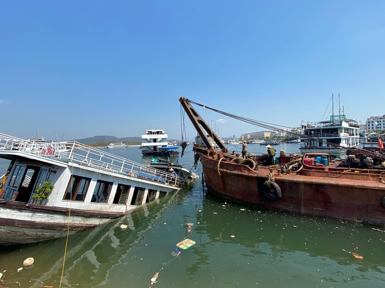 An toàn giao thông vịnh Hạ Long được khôi phục, duy trì sau bão Yagi- Ảnh 4. An toàn giao thông vịnh Hạ Long được khôi phục, duy trì sau bão Yagi- Ảnh 4.