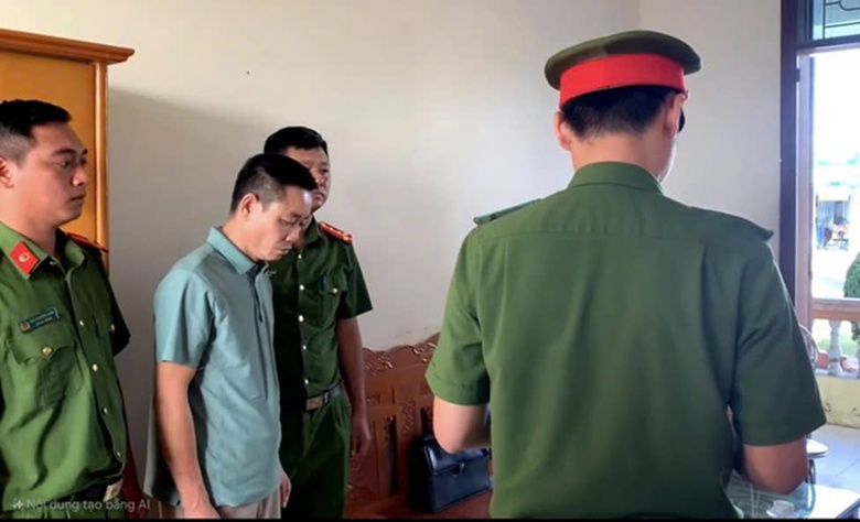 Bắt c&aacute;n bộ địa ch&iacute;nh lừa đảo, chiếm đoạt tiền l&agrave;m sổ đỏ của d&acirc;n- Ảnh 1.