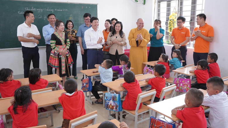 Kh&aacute;nh th&agrave;nh 2 c&ocirc;ng tr&igrave;nh lớp học trị gi&aacute; 12,5 tỷ đồng tại tỉnh Điện Bi&ecirc;n- Ảnh 2.
