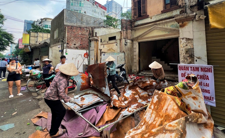 H&agrave; Nội: Ba hộ d&acirc;n cuối c&ugrave;ng đ&atilde; giao mặt bằng mở rộng đường Nguyễn Tu&acirc;n- Ảnh 1.