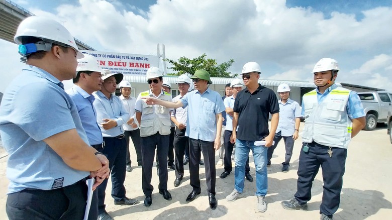 Đưa c&aacute;t về nhanh hơn, tăng tốc thi c&ocirc;ng tuyến Cao L&atilde;nh - Lộ Tẻ- Ảnh 3.