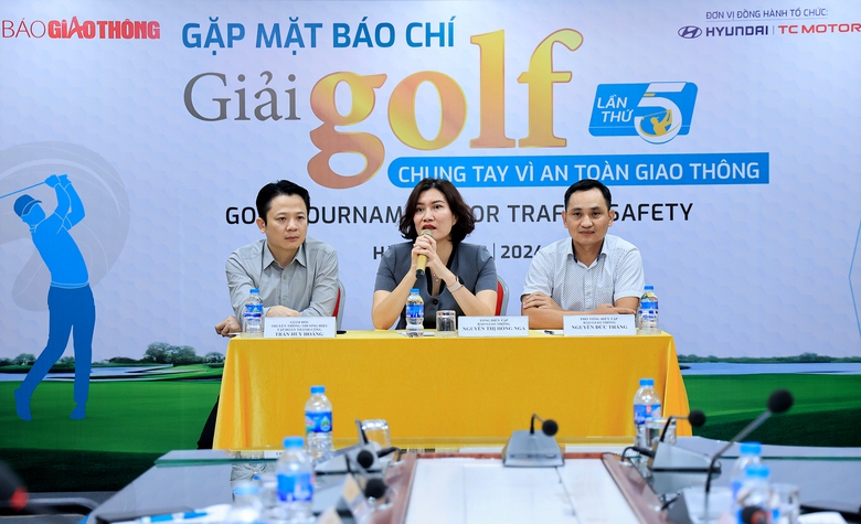 Giải Golf Chung tay v&igrave; ATGT: Nửa thập kỷ sẻ chia, lan tỏa- Ảnh 1.
