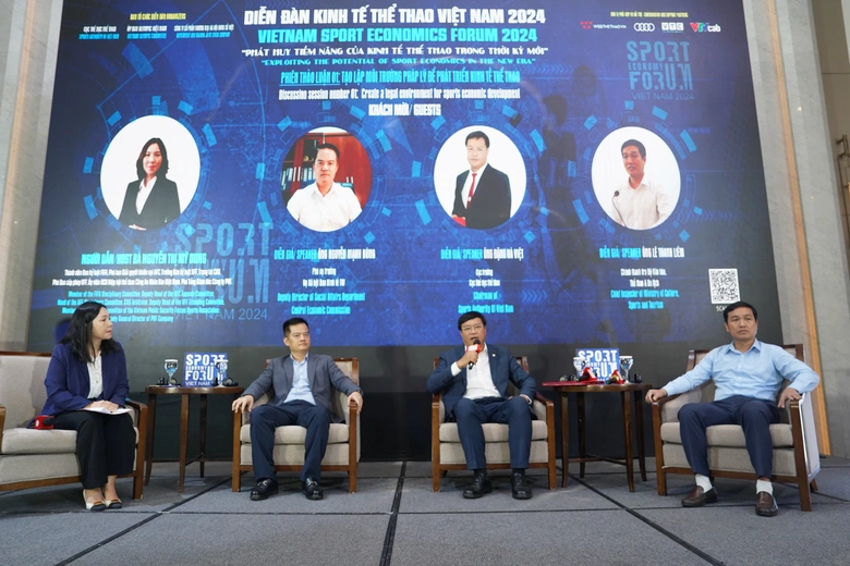 C&aacute;ch n&agrave;o ph&aacute;t huy tiềm năng Kinh tế thể thao thời kỳ mới?- Ảnh 1.