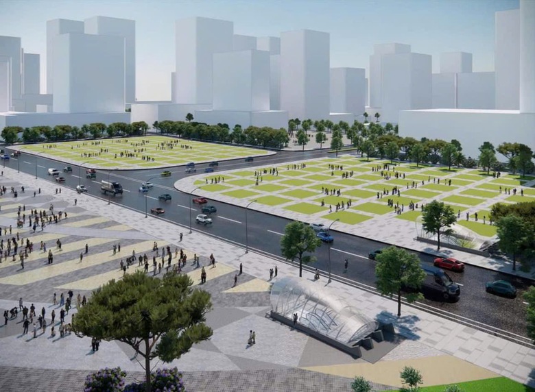 Chi&ecirc;m ngưỡng phối cảnh quảng trường biển lớn nhất v&ugrave;ng Đ&ocirc;ng Nam Bộ- Ảnh 6.