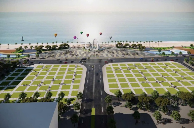 Chi&ecirc;m ngưỡng phối cảnh quảng trường biển lớn nhất v&ugrave;ng Đ&ocirc;ng Nam Bộ- Ảnh 8.