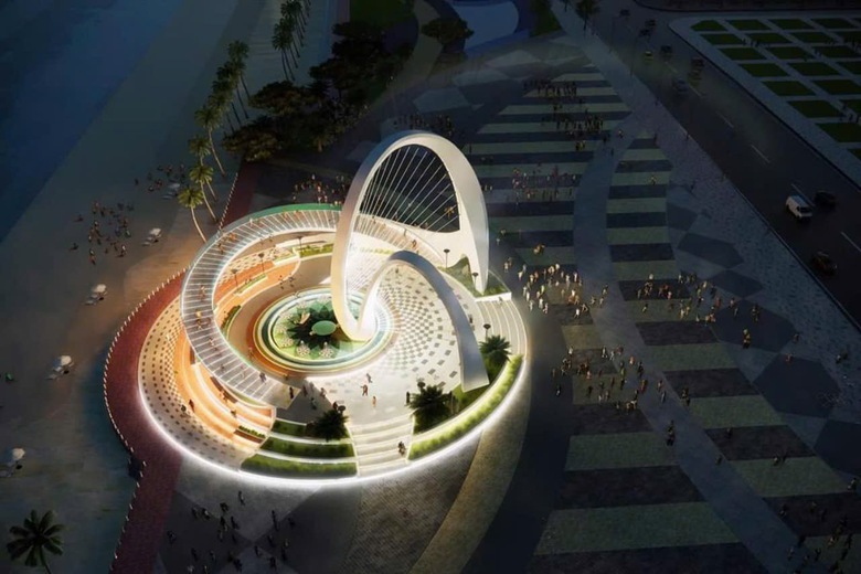 Chi&ecirc;m ngưỡng phối cảnh quảng trường biển lớn nhất v&ugrave;ng Đ&ocirc;ng Nam Bộ- Ảnh 2.