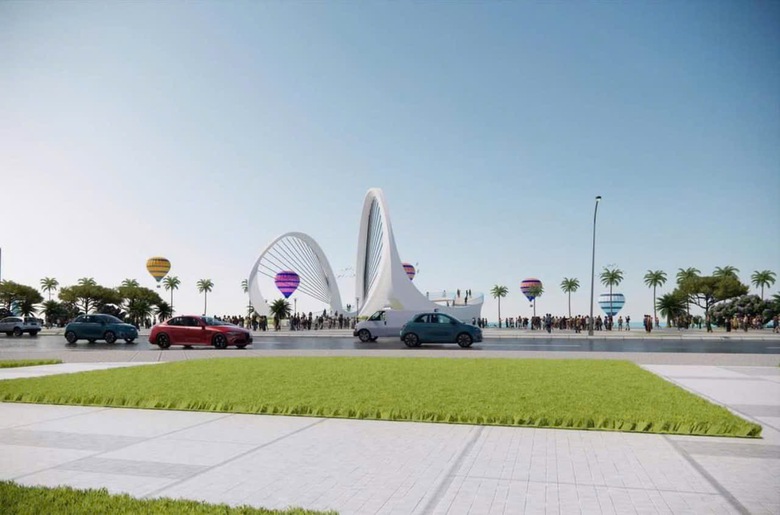 Chi&ecirc;m ngưỡng phối cảnh quảng trường biển lớn nhất v&ugrave;ng Đ&ocirc;ng Nam Bộ- Ảnh 4.