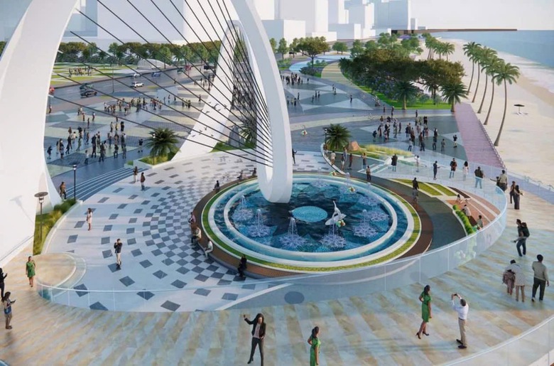 Chi&ecirc;m ngưỡng phối cảnh quảng trường biển lớn nhất v&ugrave;ng Đ&ocirc;ng Nam Bộ- Ảnh 9.