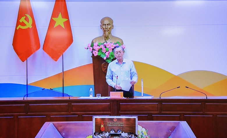 Bộ trưởng Nguyễn Văn Thắng c&ugrave;ng Ninh Thuận, B&igrave;nh Thuận gỡ loạt vướng mắc- Ảnh 3.