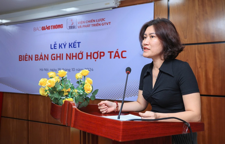 B&aacute;o Giao th&ocirc;ng - Viện Chiến lược v&agrave; Ph&aacute;t triển GTVT k&yacute; ghi nhớ hợp t&aacute;c- Ảnh 3.