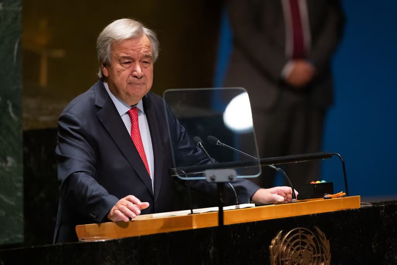 Israel tuy&ecirc;n bố cấm Tổng thư k&yacute; Li&ecirc;n hợp quốc Ant&oacute;nio Guterres nhập cảnh- Ảnh 1.