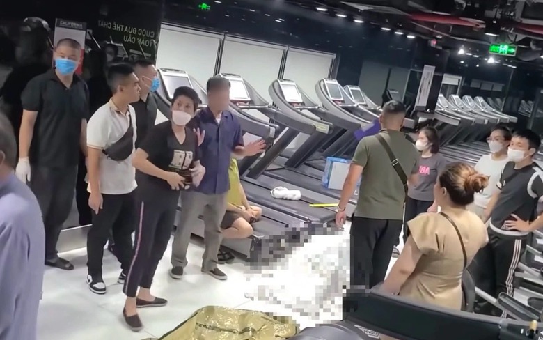 Điều tra vụ người đ&agrave;n &ocirc;ng tử vong tại ph&ograve;ng tập gym ở H&agrave; Nội