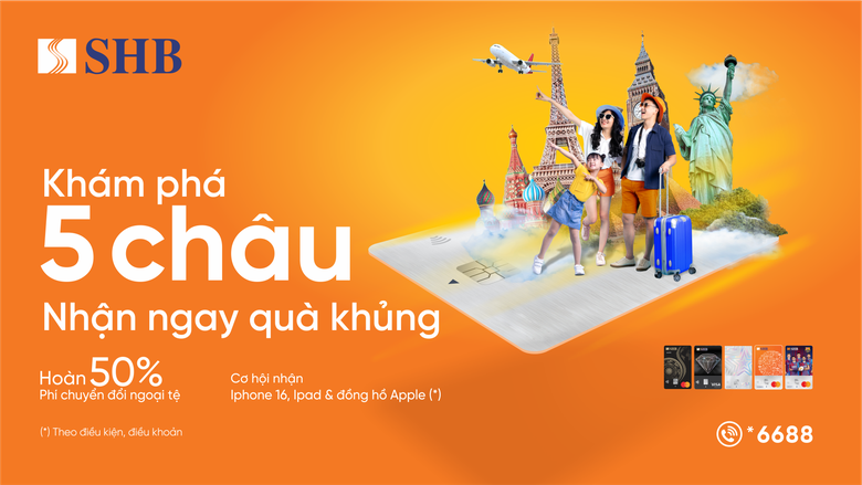 Cơ hội tr&uacute;ng Iphone 16 ProMax c&ugrave;ng nhiều ưu đ&atilde;i hấp dẫn chưa từng c&oacute; cho kh&aacute;ch h&agrave;ng SHB- Ảnh 1.