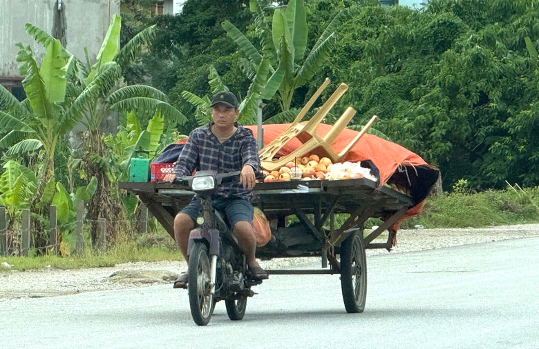 Thanh H&oacute;a xử l&yacute; h&agrave;ng loạt xe tự chế, xe l&ocirc;i k&eacute;o tr&ecirc;n đường- Ảnh 5.