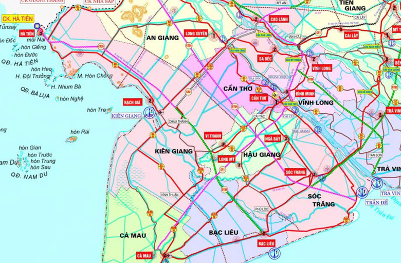 Năm 2026 khởi c&ocirc;ng cao tốc H&agrave; Ti&ecirc;n - Rạch Gi&aacute; - Bạc Li&ecirc;u- Ảnh 1.