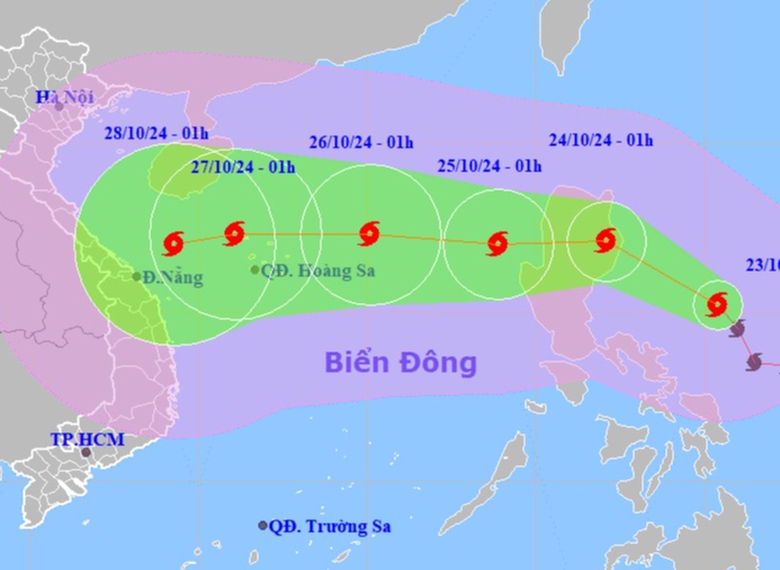 B&atilde;o Trami giật cấp 15 đang hướng v&agrave;o Việt Nam- Ảnh 1.