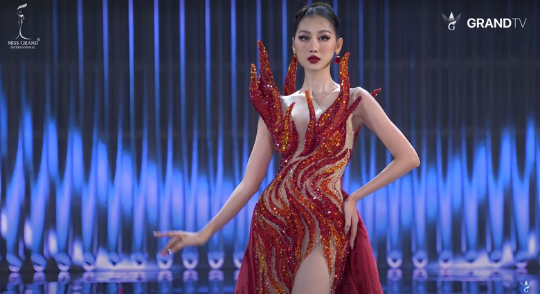 Hoa hậu Quế Anh gợi cảm với bikini tại B&aacute;n kết Miss Grand International 2024- Ảnh 6.