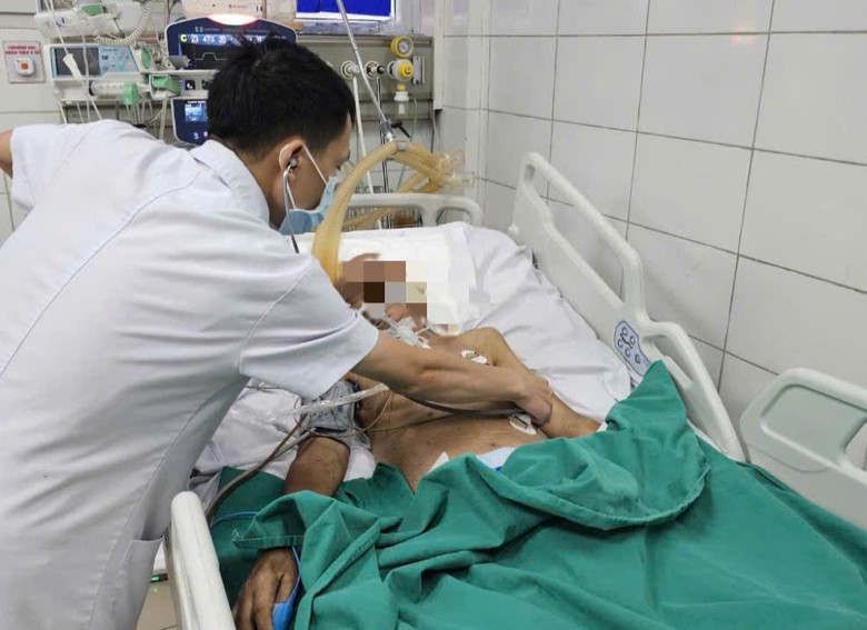 Suy gan, vi&ecirc;m phổi, nhiễm tr&ugrave;ng m&aacute;u, nguy kịch v&igrave; nhiễm giun lươn- Ảnh 1.