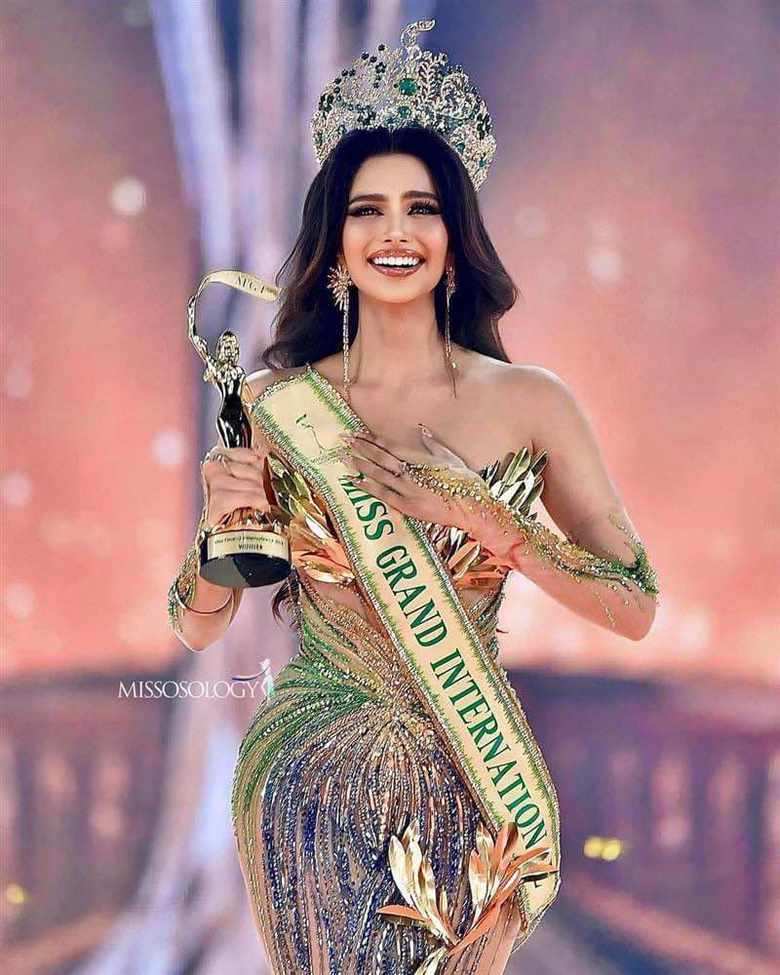 Mỹ nh&acirc;n Ấn Độ ăn chay trường đăng quang Miss Grand International 2024- Ảnh 1.