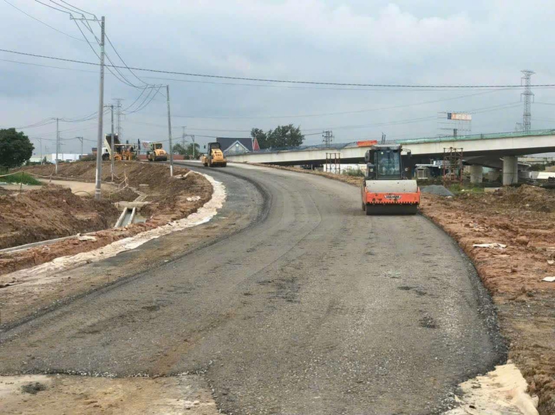 Cao tốc Bến Lức - Long Th&agrave;nh: Tăng tốc thi c&ocirc;ng để cuối th&aacute;ng 11 th&ocirc;ng xe 250m ph&iacute;a T&acirc;y- Ảnh 1.