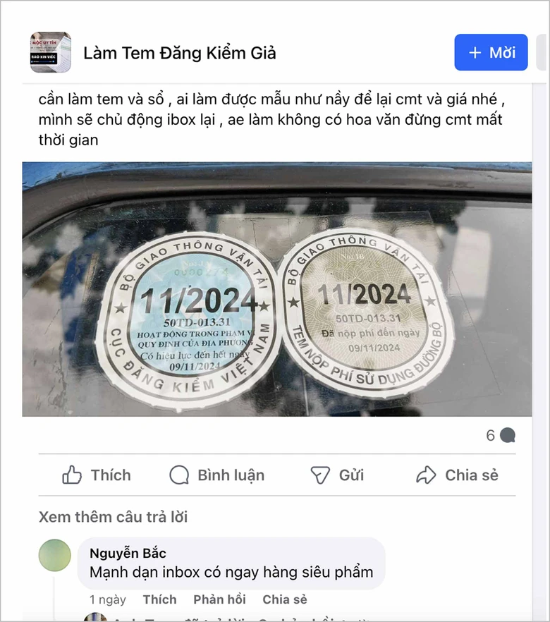 Li&ecirc;n th&ocirc;ng dữ liệu trị xe d&ugrave;ng đăng kiểm giả- Ảnh 3.