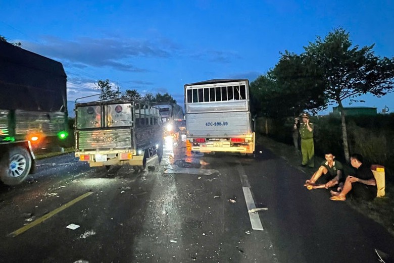 Hiện trường vụ tai nạn. Hiện trường vụ tai nạn.