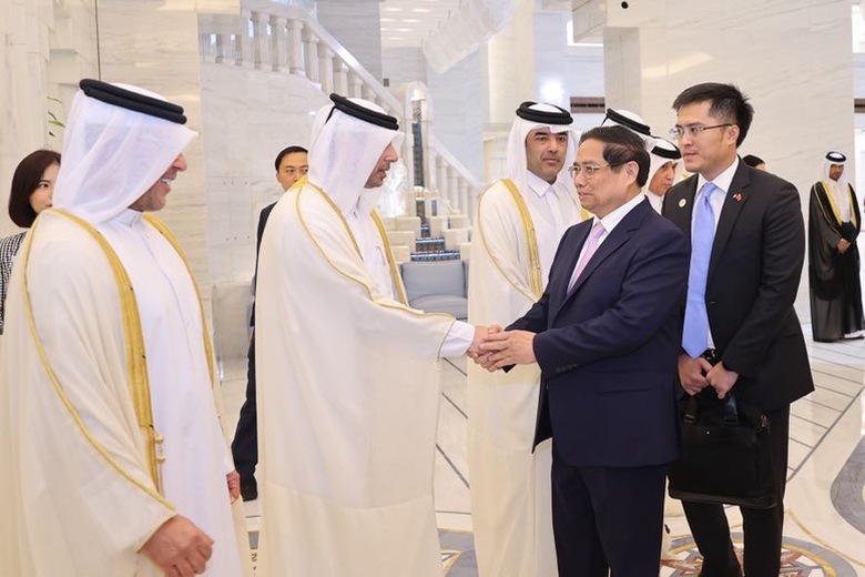 Qatar tổ chức trọng thể lễ đ&oacute;n ch&iacute;nh thức Thủ tướng Phạm Minh Ch&iacute;nh- Ảnh 7.