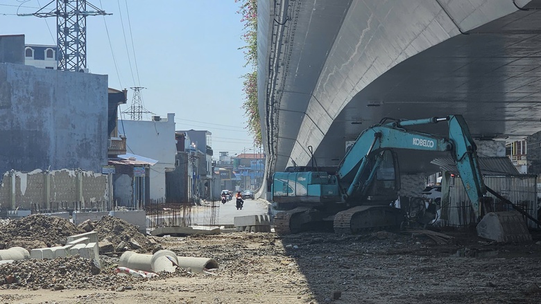 Hải Phòng: Vì sao nút giao gần 700 tỷ đồng bị chậm tiến độ?- Ảnh 3. Hải Phòng: Vì sao nút giao gần 700 tỷ đồng bị chậm tiến độ?- Ảnh 3.