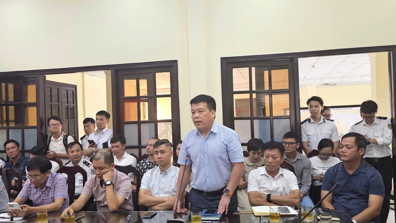 Hội nghị đối thoại với hơn 70 doanh nghiệp thuộc lĩnh vực h&agrave;ng hải v&agrave; cảng vụ miền Bắc- Ảnh 2.