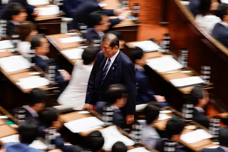 Hạ viện Nhật Bản chọn ông Shigeru Ishiba làm Thủ tướng- Ảnh 3. Hạ viện Nhật Bản chọn ông Shigeru Ishiba làm Thủ tướng- Ảnh 3.